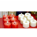 plastic LED tealight candle for home decoration